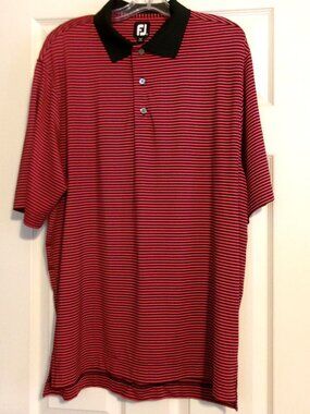 FOOTJOY FJ  Polo Golf Shirt Size L  Excellent